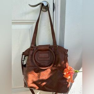 Brown Leather Tote